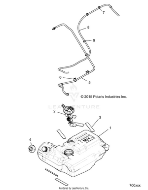 Body, Fuel Tank - R16rge99a7/ae/av (700802) Schematic