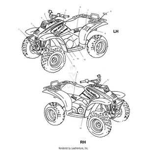 Decals - A01aa32aa (4963816381a006) Schematic