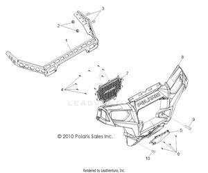 Body, Front Bumper - R11vh76/vy76 All Options (49rgrbumper11rzrs) Schematic