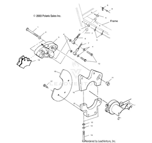 Rear Caliper Mounting - A03ca32aa (4986248624b02) Schematic