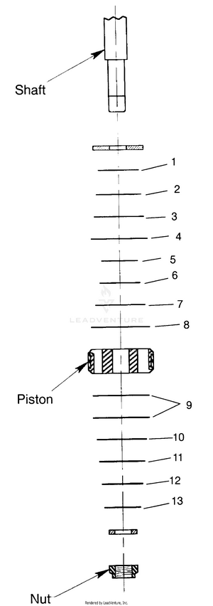 Shock Valving Sport 400l W97ba38c And Trail Blazer W97ba25c (4940124012c07b) Schematic