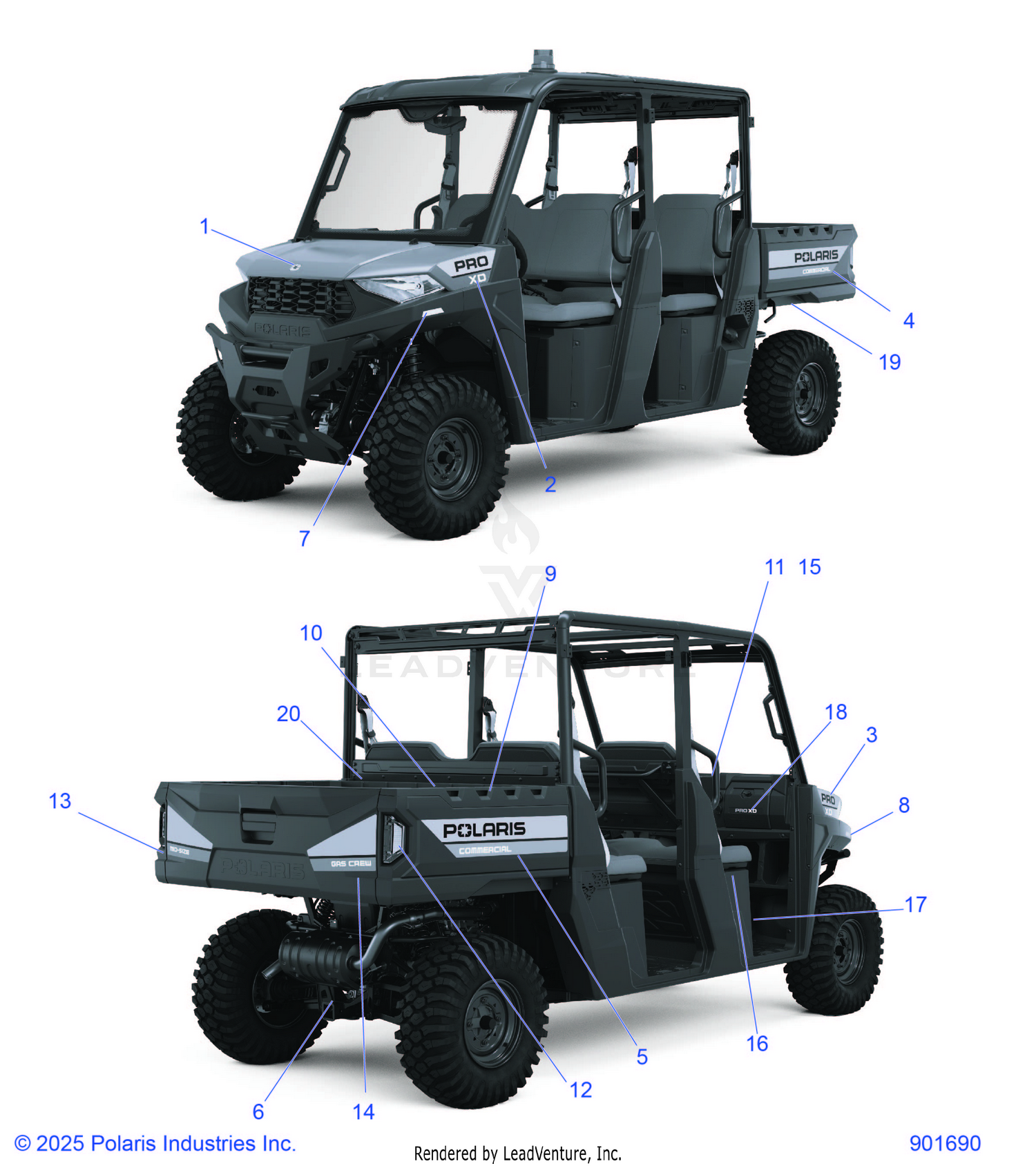 BODY, DECALS - D26M4A57B4/G57B4/U57B4/W57B4 (C901690)