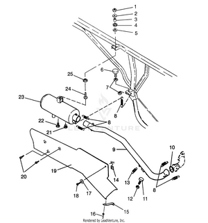 Exhaust System Magnum 6x6 - W968744 And Magnum 6x6 Swedish - S968744 (4936073607a012) Schematic
