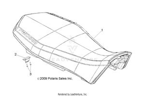 Body, Seat Asm. - A12ea32aa (49atvseat10boss) Schematic