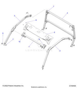 Chassis, Cab Frame - G23gae99a2 (c730406) Schematic