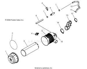 Engine, Air Intake System - R12rh45ag/ah/ar (49rgrairbox10) Schematic