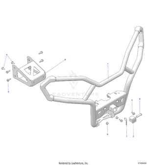 Body, Front Bumper, Utility - A22sej57a1/a3/a5/b1/b3/b5 (c102433) Schematic