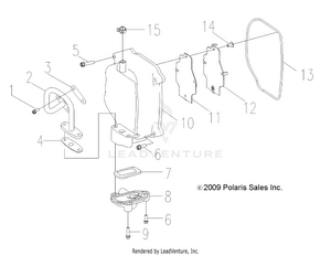 Engine, Cylinder Head Cover - R13va17aa/ab (49rgrcylinderhdcvr09rzr170) Schematic