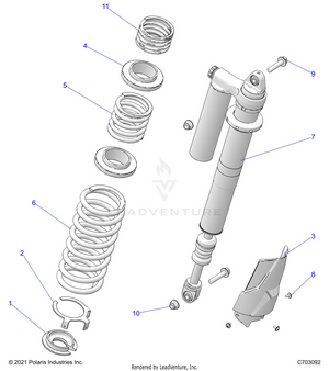 Suspension, Rear Shock Mounting -  Z25nmf99a4/a5/b4/b5 (c703092) Schematic