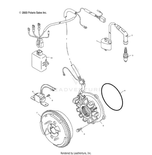 Magneto - A03ca32aa (4977487748e01) Schematic
