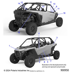 Body, Decals - Z25x4e92a4/b4 (900950) Schematic