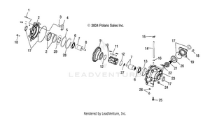 Front Housing (4x4)(6x6) - R05rd50aa/ab/ac/ad/rf50aa/ab (4995359535e02) Schematic