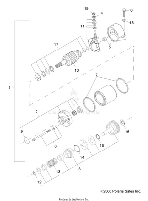 Engine, Starting System - A09lh27ax/az (49atvstarter09sp300) Schematic