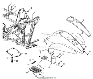 Front Cab - A99bg38ca (4949664966a005) Schematic