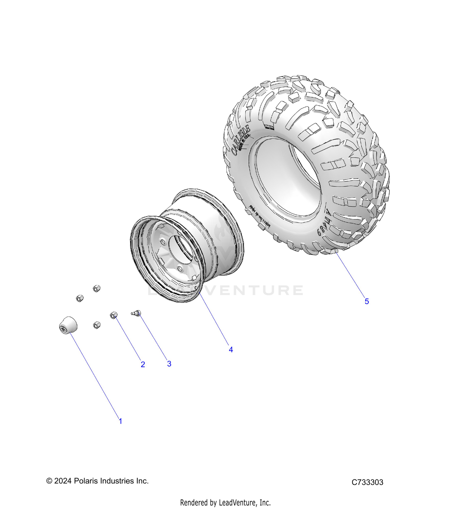 WHEELS, REAR BASE UNITS - R26TAE99A1/B1 (C733303)