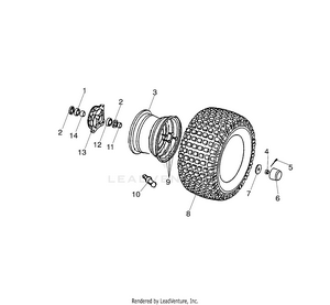 Front Wheel - A03ka09ca/cb (4983138313b07) Schematic