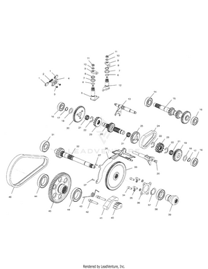 Gearcase (internal Components) - A10ch46ca (4964376437c013) Schematic