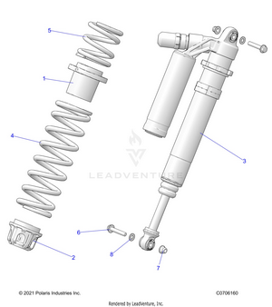 Suspension, Front Shock Mounting, Deluxe - Z22m4u92ap/bp (c0706160) Schematic