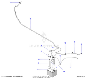 Electrical, Battery Schematic