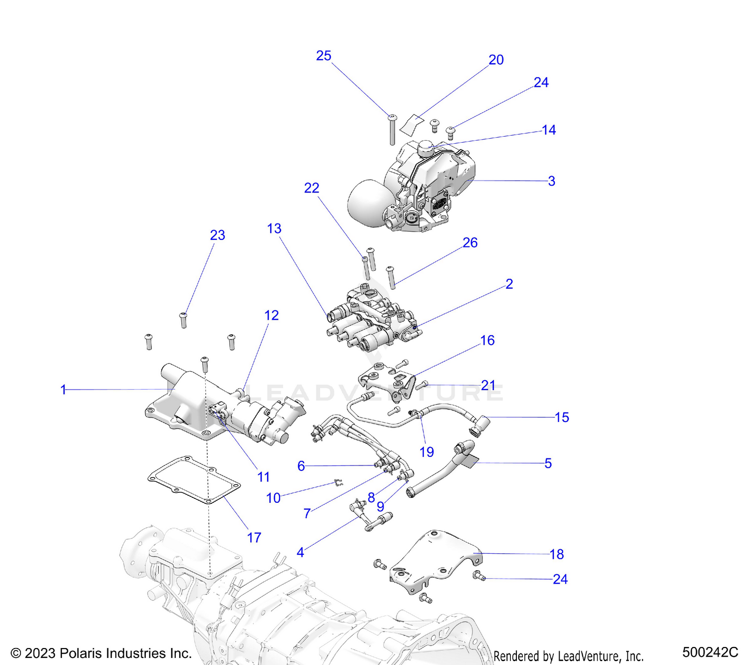 DRIVE TRAIN, TRANSMISSION, AMT KIT - T26AARHB (500242C)