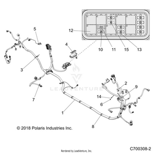 Electrical, Wire Harness - Z19vce99am (c700308-2) Schematic