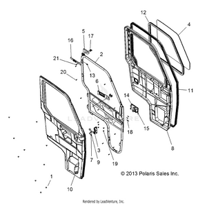 Body, Doors - R142d9jda (49brutusdoor13m) Schematic