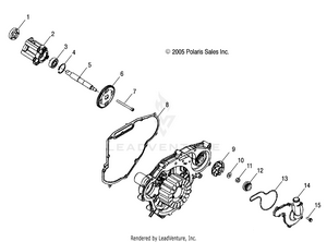 Engine, Oil Pump And Water Pump - A07mh68ax/ay/az (4999200229920022d11) Schematic