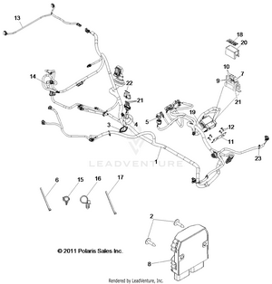 Electrical, Wire Harness - Z14vh76ac/ad (49rgrharness12rzr) Schematic