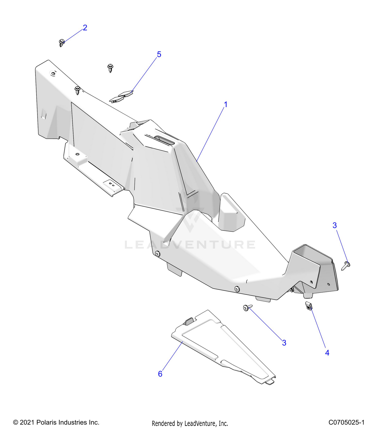 BODY, CENTER CONSOLE - Z26NEX99A4/B4/A6/B6 (C0705025-1)