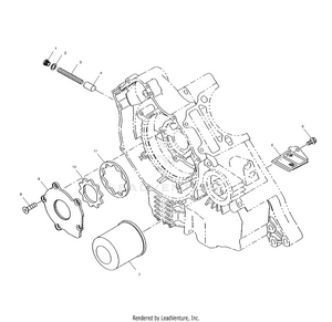 Oil Pump And Oil Filter - A02ca32aa/ab (4969816981c13) Schematic