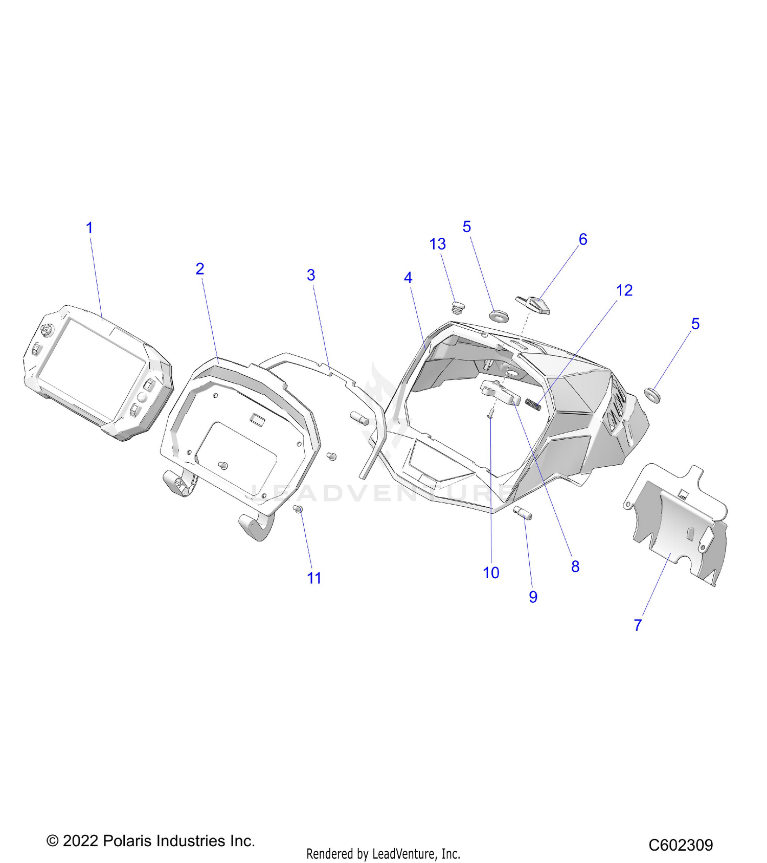 BODY, HOOD CAP ASM. - S26TLC9BS/TLR9BS/BEL (C602309)