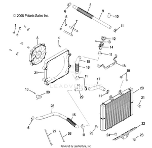Cooling System - A07mh68ax/ay/az (4999200229920022a11) Schematic