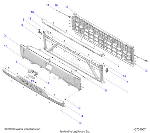 Body, Box, Tailgate - R25xaw1rb9/bd/bm (c731007) Schematic