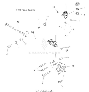 Brakes, Brake Pedal And Master Cylinder - A12tn55aa/az (49atvbrakefoot10sp850) Schematic