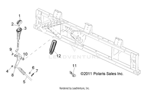 Drive Train, Gear Selector - R12wh50ag/ah/ak/ar (49rgrgearselect12500crew) Schematic