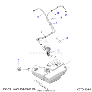 Body, Fuel Tank - G22g4e99np (c0704426-1) Schematic