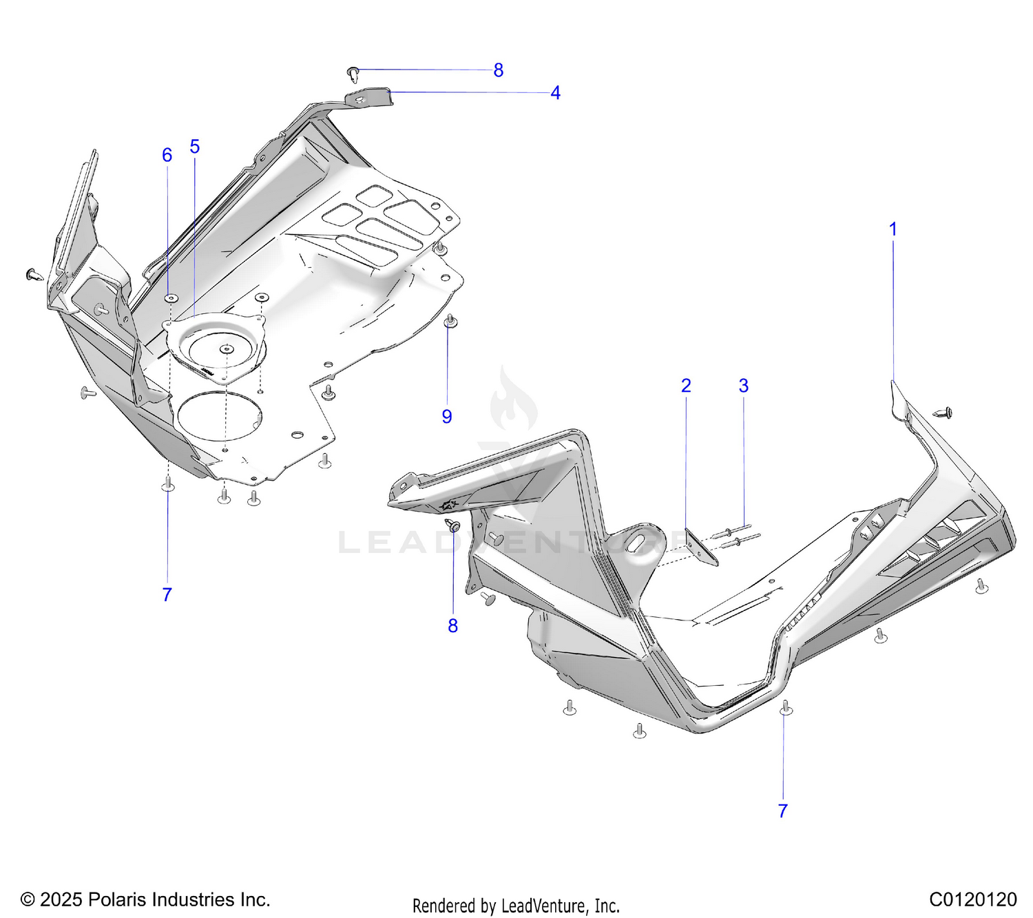 BODY, FENDERS - S26AJE9FSL/AJN9FSL/FSM (C0120120)