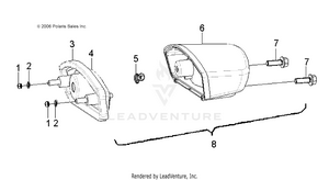 Electrical, Taillight - A09fa09aa/ab (49atvheadlight07sprt90) Schematic
