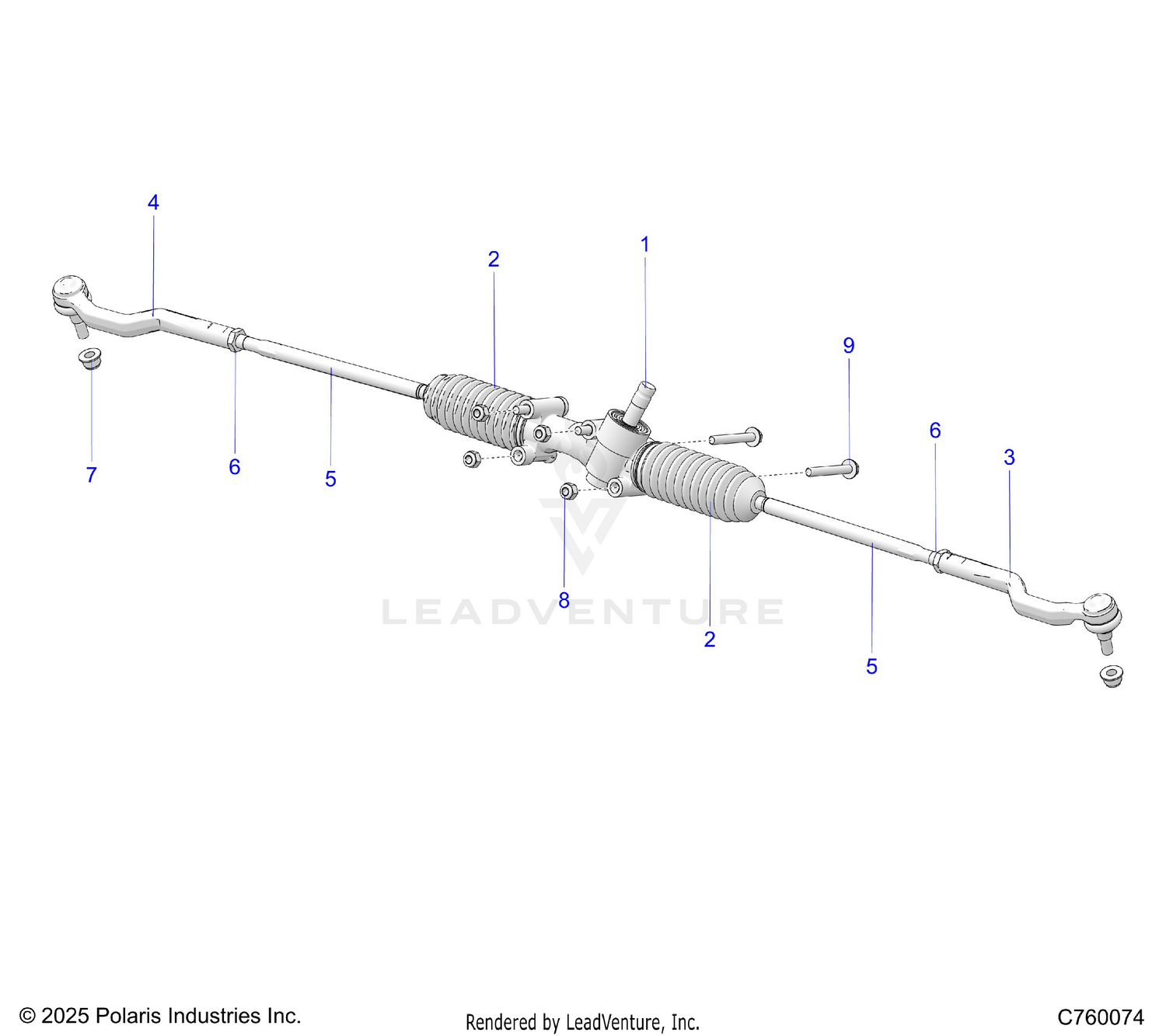 STEERING, GEAR BOX - Z26NET99A4/B4/A6/B6 (C760074)
