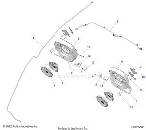 Electrical, Audio, Rear Speaker - G23gmk99a/99b (c0705608) Schematic