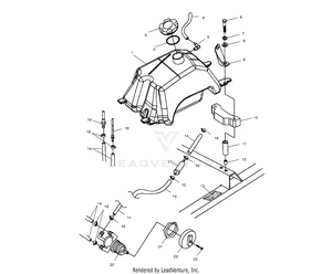 Fuel Tank - A02ca32aa/ab (4969816981a12) Schematic
