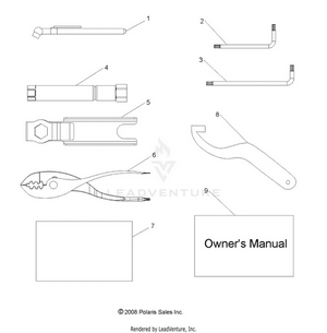 References, Tool Kit And Owners Manual - R12vh57ad (49rgrtool09rzr) Schematic