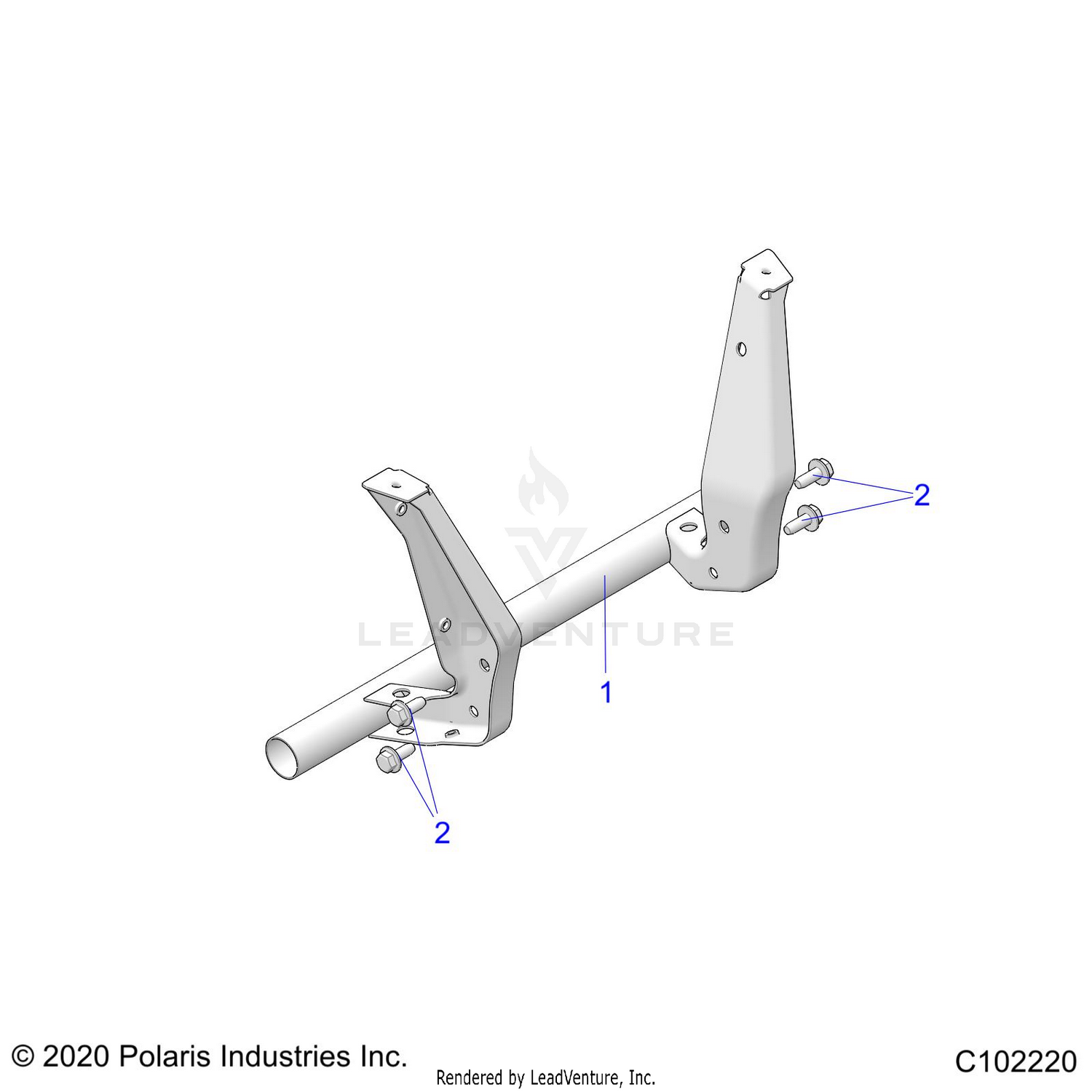 BODY, REAR RACK SUPPORT - A26SXN85A7 (C102220)
