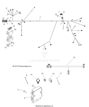 Electrical, Wire Harness - R11vh76/vy76 All Options (49rgrharness11rzr) Schematic