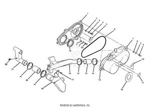 Clutch Cover Assembly 250 2x4 - Update (4919781978020a) Schematic