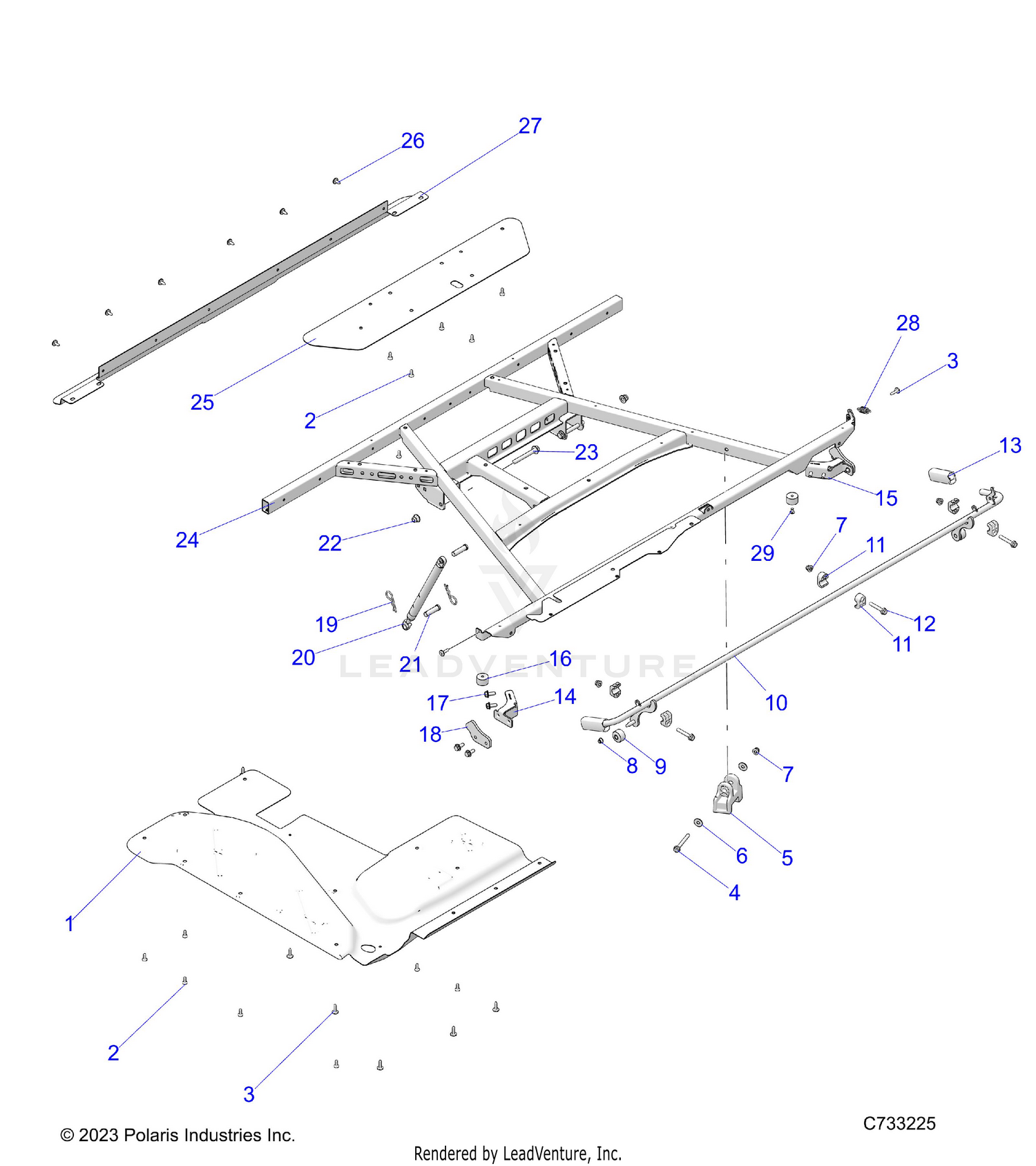 BODY, BOX, MOUNTING - R26RRY99A9/AF/AH/AB/AS/B9/BH/BB/BS (C733225)