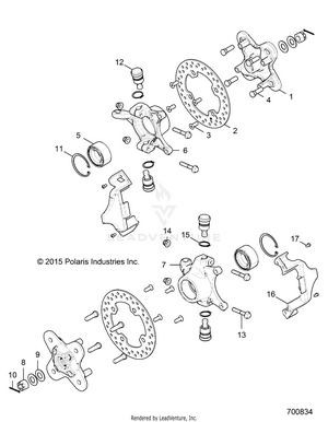 Suspension, Front Hub - R16rge99a7/ae/av (700834) Schematic