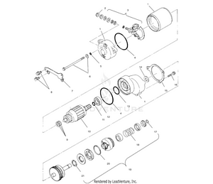 Starting Motor - W937527 (4924022402c013) Schematic