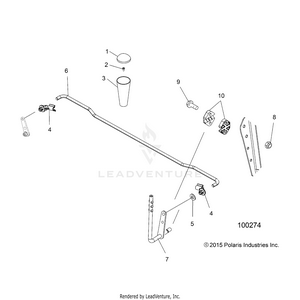 Drive Train, Gear Selector - A19sea50b1/b7/see50b7/b3/seg50b4 [100274] Schematic