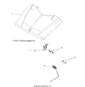 Body, Hood Latch - R12wh76ag/ar/eah/eav/eaw (49rgrlatch12crew) Schematic